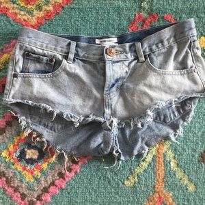 One teaspoon bonita romance denim shorts